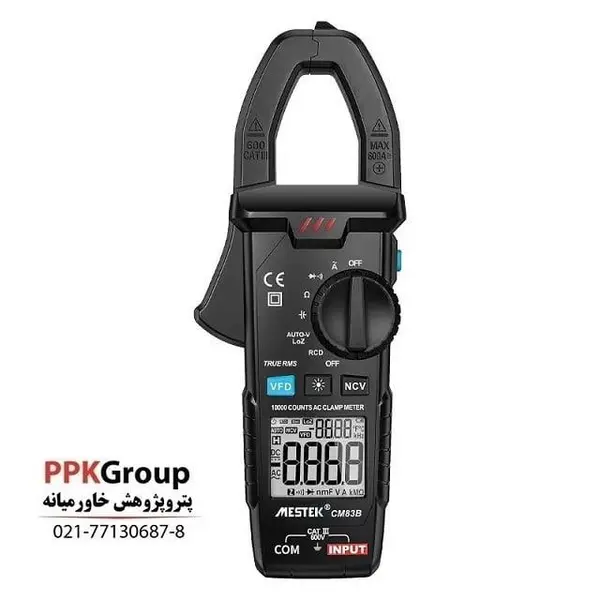مولتی متر کلمپی دیجیتال مستک مدل CM83B - 6