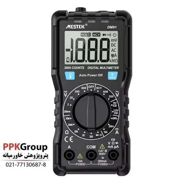 مولتی متر دیجیتال مستک مدل DM91 - 3