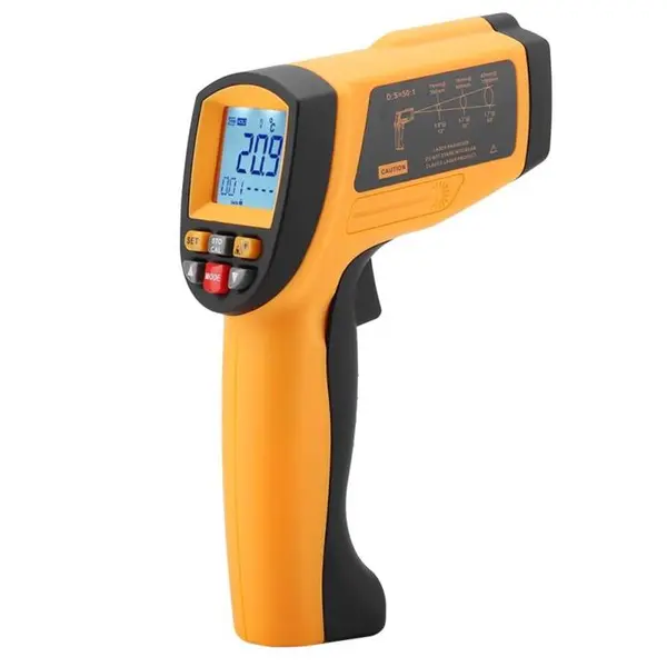 ترمومتر لیزری تفنگی دیجیتال بنتک مدل GM1350 - 3