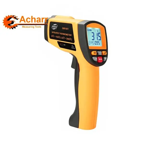 ترمومتر لیزری تفنگی دیجیتال بنتک مدل GM1651 - 5