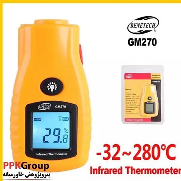 ترمومتر لیزری بنتک مدل GM270 - 3