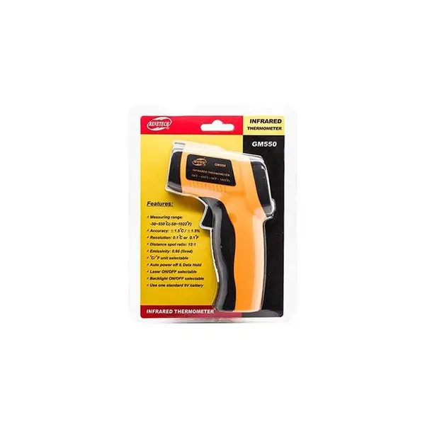 ترمومتر لیزری صنعتی بنتک مدل GM550E - 6