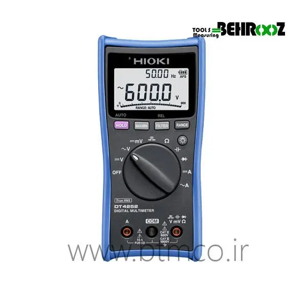 مولتی متر دیجیتال هیوکی مدل HIOKI DT4252 - 3