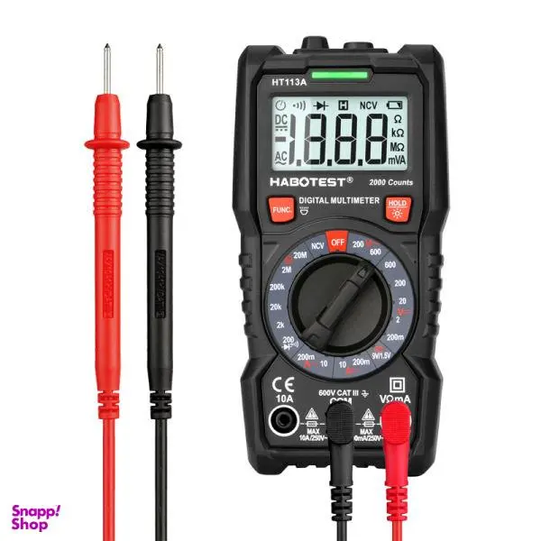 مولتی متر دیجیتال هابوتست مدل HT113A - 3