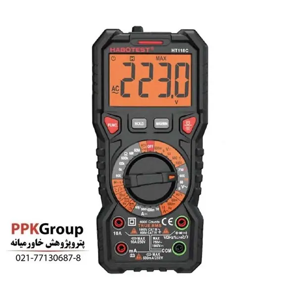مولتی متر دیجیتال هابوتست مدل HT118C - 4