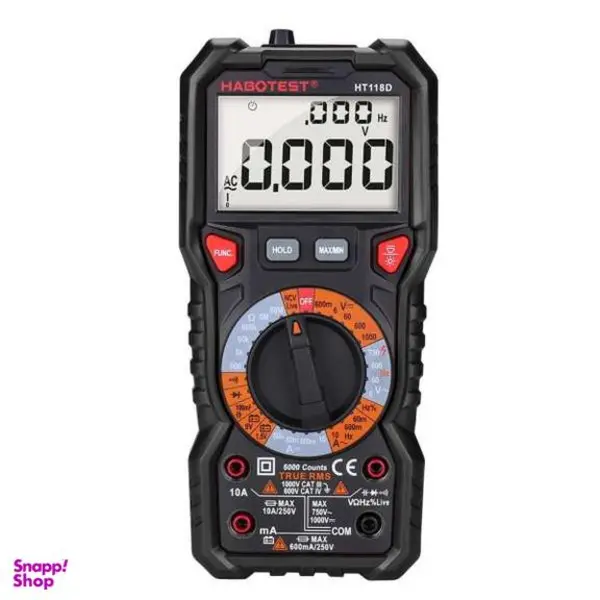 مولتی متر دیجیتال هابوتست مدل HT118D - 3