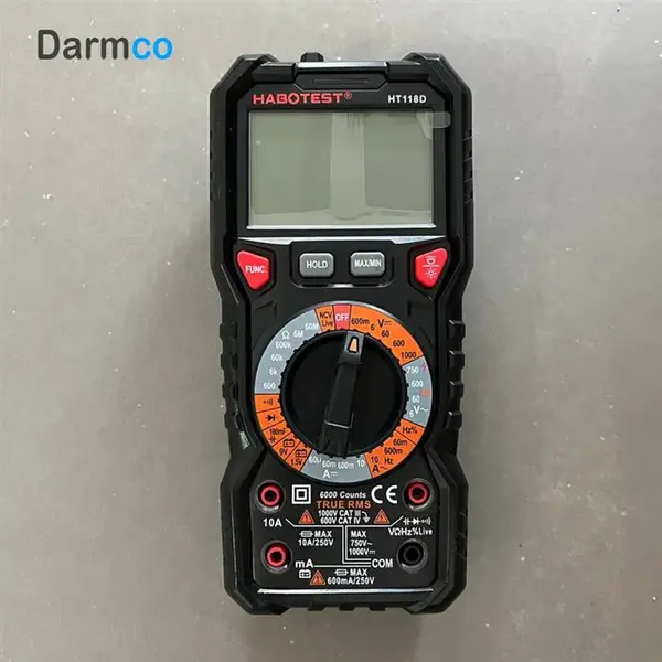 مولتی متر دیجیتال هابوتست مدل HT118D - 4