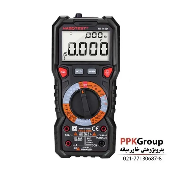 مولتی متر دیجیتال هابوتست مدل HT118D - 5
