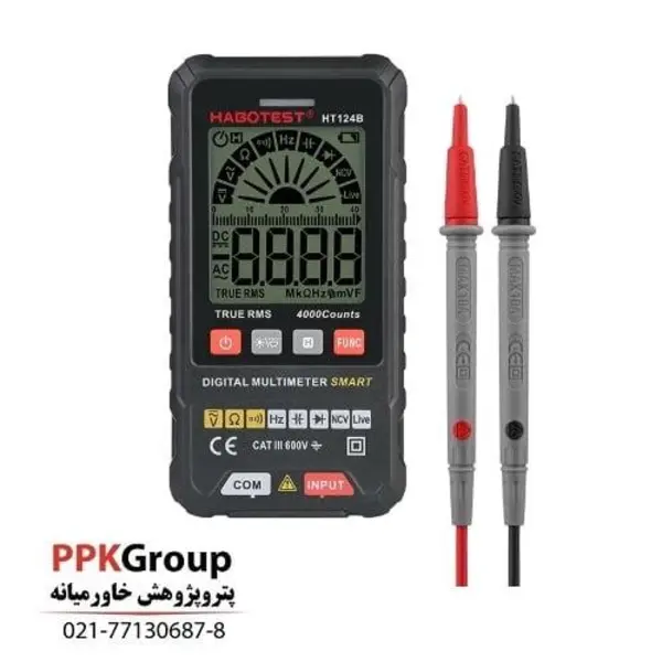 مولتی متر دیجیتال هابوتست مدل HT124B - 3