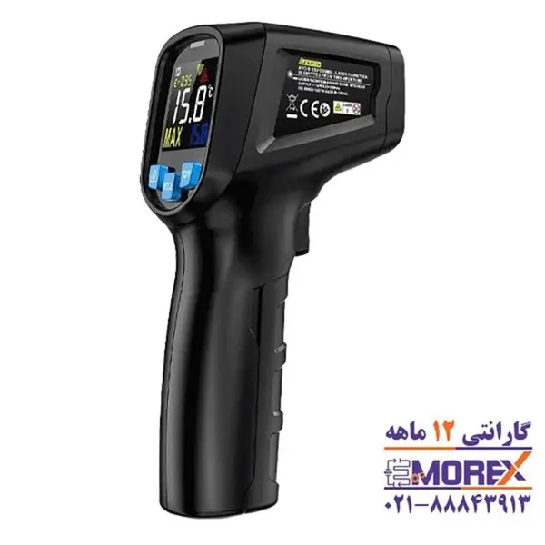 ترمومتر لیزری دیجیتال مستک مدل IR03A - 4