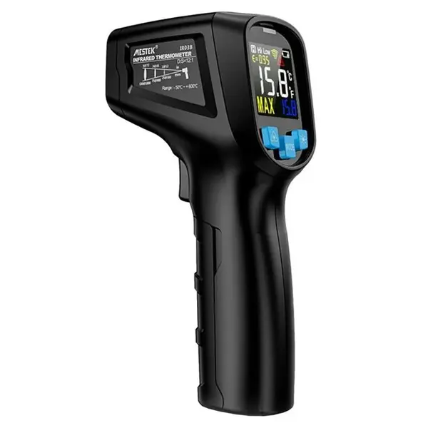 ترمومتر لیزری دیجیتال مستک مدل IR03B - 3