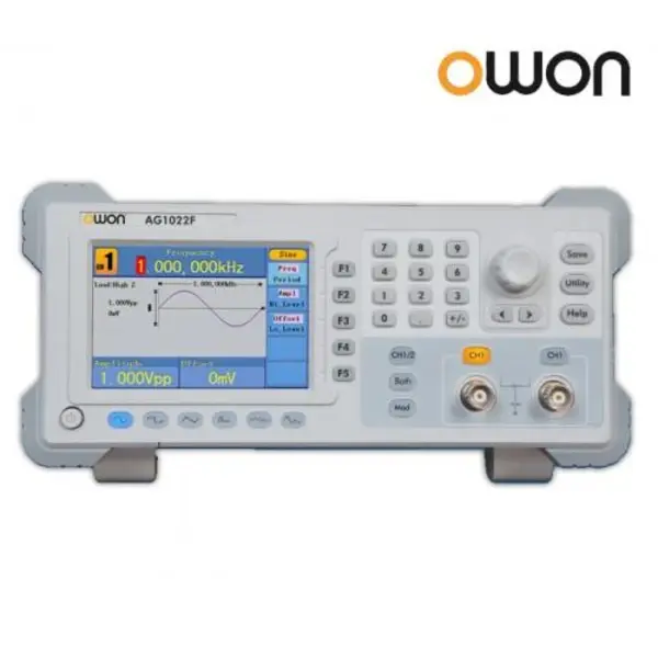 فانکشن ژنراتور دو کاناله OWON- AG-1022 1µHz   25MHz - 3