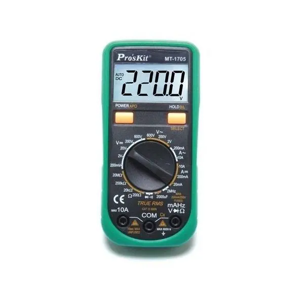 مولتی متر دیجیتال PROSKIT MT-1705 - 2