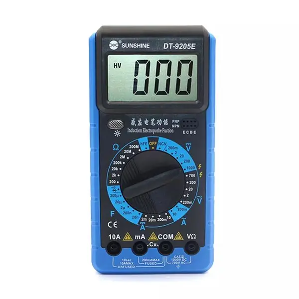 مولتی متر سانشاین مدل Sunshine DT-9205E - 6