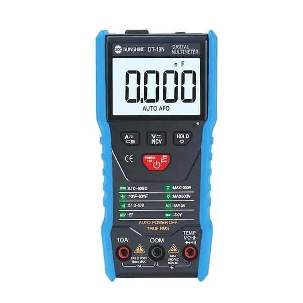 مولتی متر سانشاین مدل Sunshine DT-9205E - 5