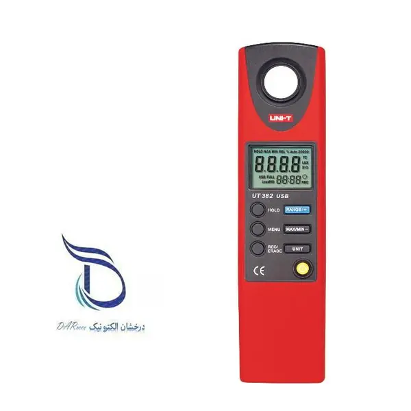 لوکس متر ، روشنایی سنج یونیتی مدل UNI-T UT382 - 6