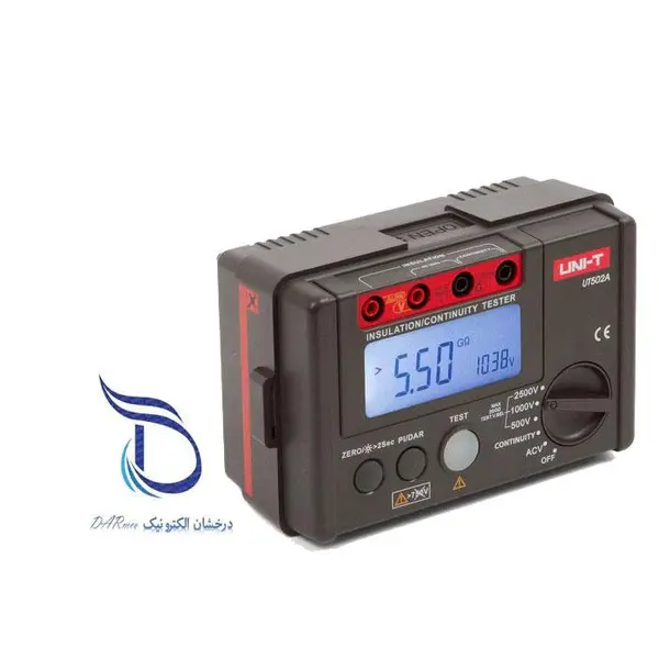 تستر مقاومت عایقی یونیتی مدل UNI-T UT502A - 4