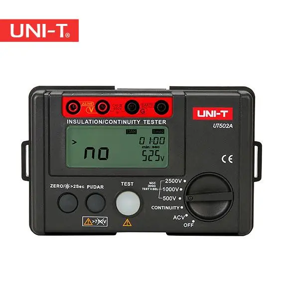 تستر مقاومت عایقی یونیتی مدل UNI-T UT502A - 3