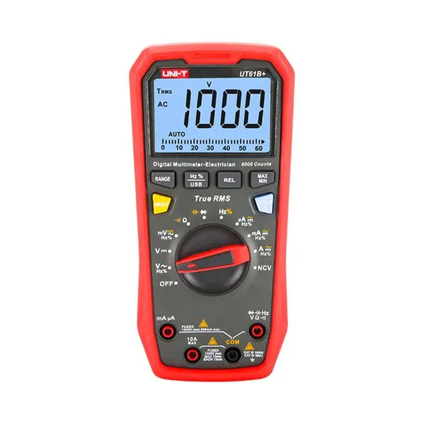 مولتی متر دیجیتال یونی تی مدل +UNI-T UT61B - 2