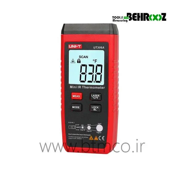 مینی ترمومتر لیزری یونیتی UT306A - 2
