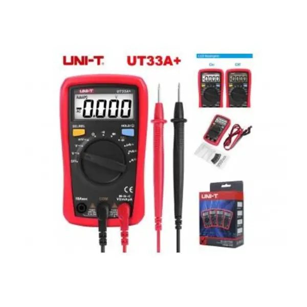 مولتی متر یونی-تی مدل UT33A PLUS - 4