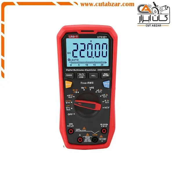 مولتی متر دیجیتال یونی-تی مدل UT61E - 6