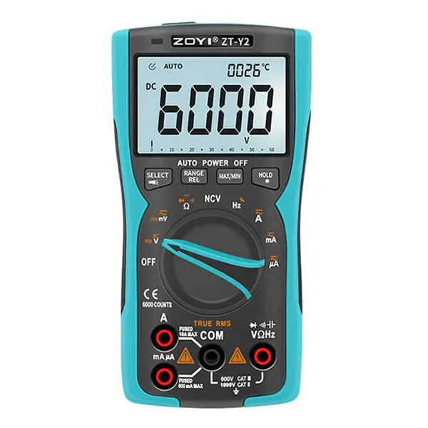 مولتی متر دیجیتال زویی مدل ZT-Y2 - 2