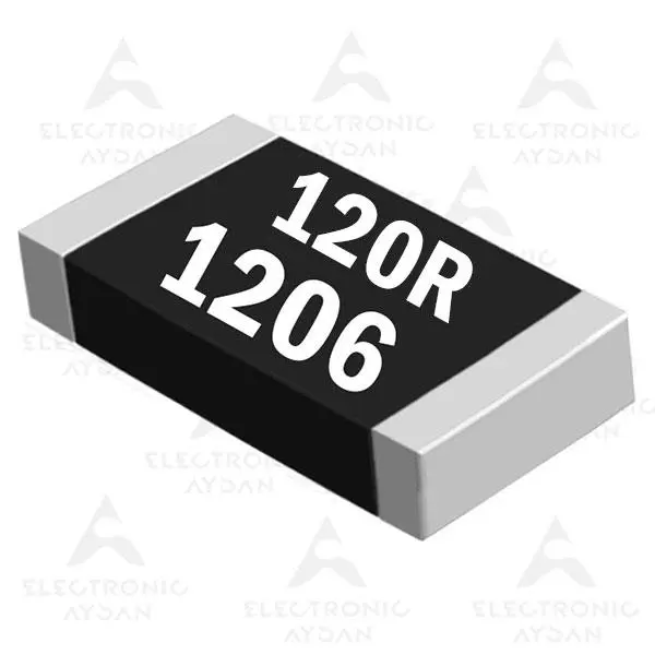 مقاومت 120 اهم SMD سایز 1206 - 2