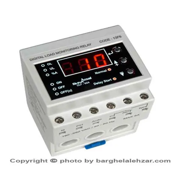 کنترل بار دیجیتال ۱تا ۶۰ آمپر مدل 13F6 شیوا امواج - 2