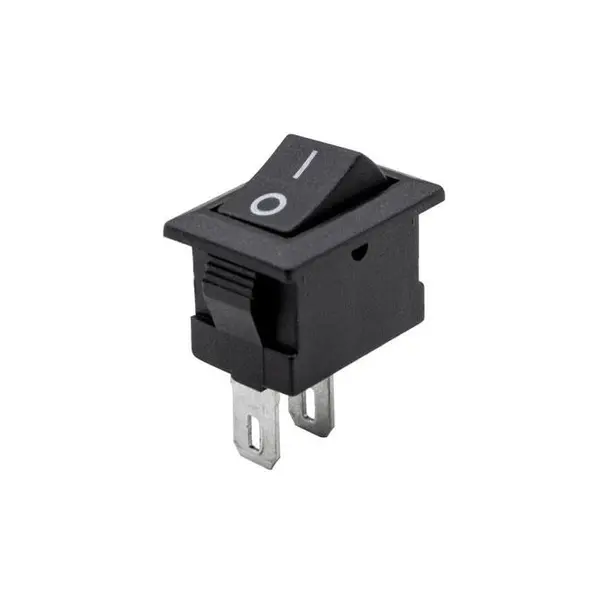 کلید راکر دو حالته کوچک دو پین 13x8x10mm - 2
