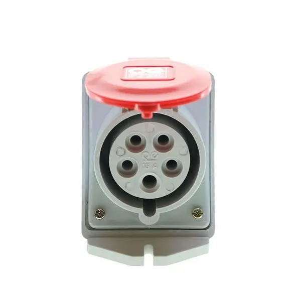 سوکت نری صنعتی 16×5 پارت الکتریک کد 580 - 2