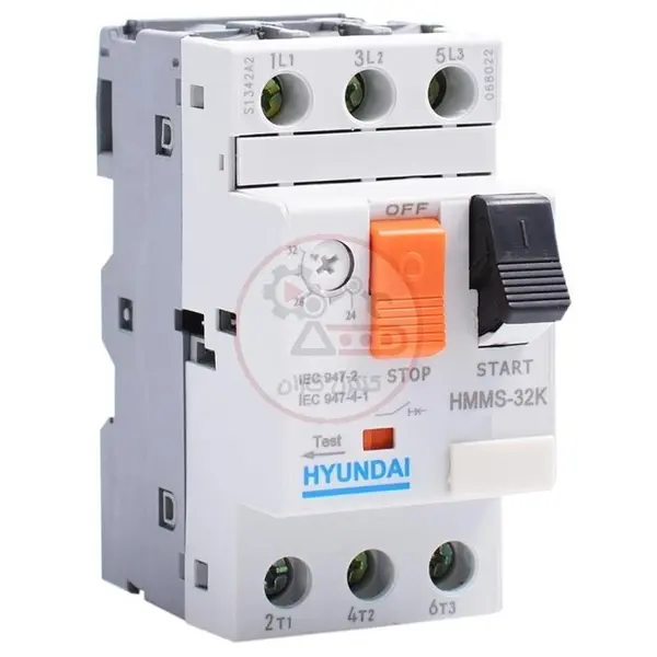 کلید حرارتی 20 تا 25 آمپر هیوندای ( HYUNDAI ) کره مدل HMMS-32K - 2