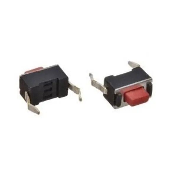 تک سوئیچ 2 پایه- قرمز 3x6x5 ریموتی بسته 10 تایی - 3