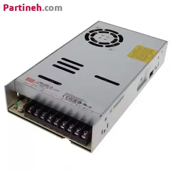 منبع تغذیه سوئیچینگ 48 ولت 12.5 آمپر مدل LRS-600-48 برند مینول (MEAN WELL) - 4