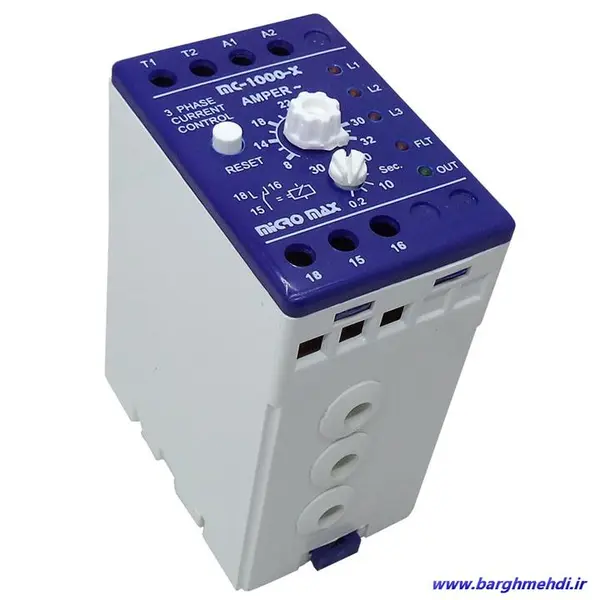 کنترل بار 4 تا 8 آمپر (8-4) میکرومکس مدل MC-1000-X - 2