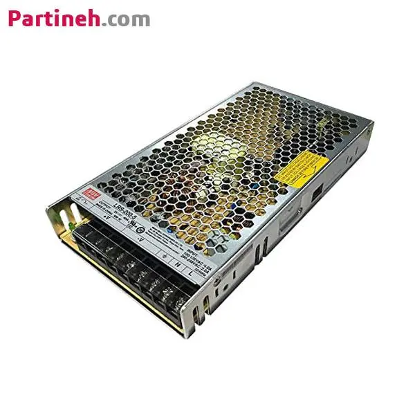 منبع تغذیه سوئیچینگ 5 ولت 40 آمپر مدل LRS-200-5 برند مینول (MEAN WELL) - 3