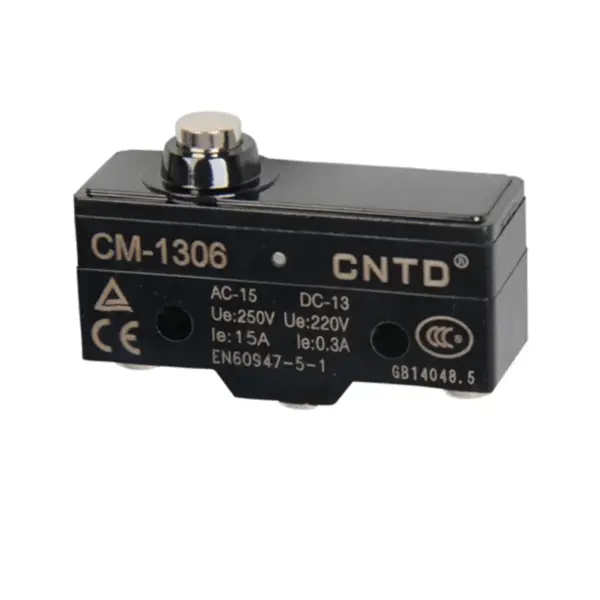 میکروسوئیچ فشاری ساده CNTD مدل CM-1306 - 2
