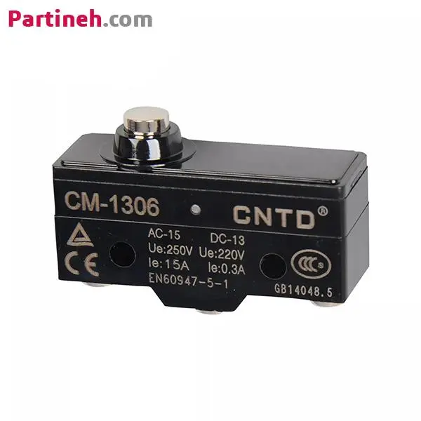 میکروسوئیچ فشاری ساده CNTD مدل CM-1306 - 3
