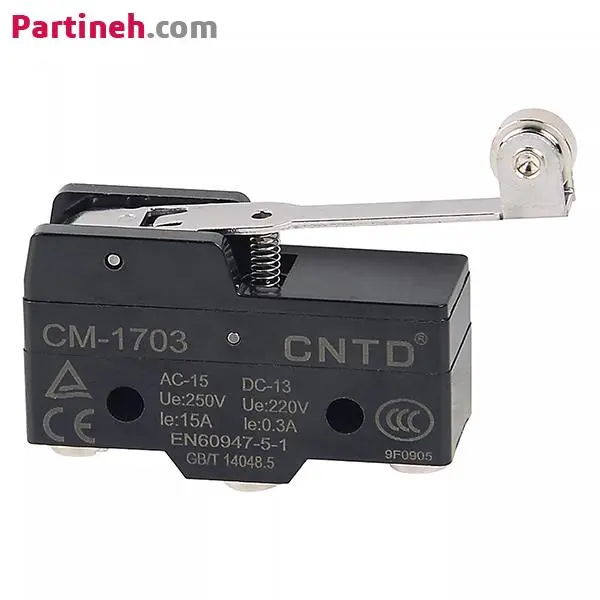 میکروسوئیچ اهرمی قرقره دار CNTD مدل CM-1703 - 3