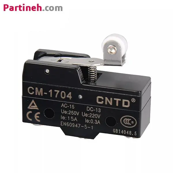 میکرو سوئیچ اهرمی قرقره دار CNTD مدل CM-1704 - 2