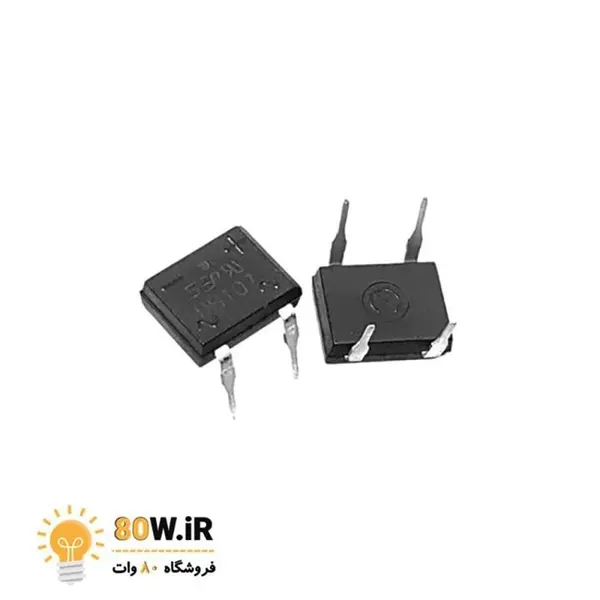 پل دیود مربعی DB107 1A - 3