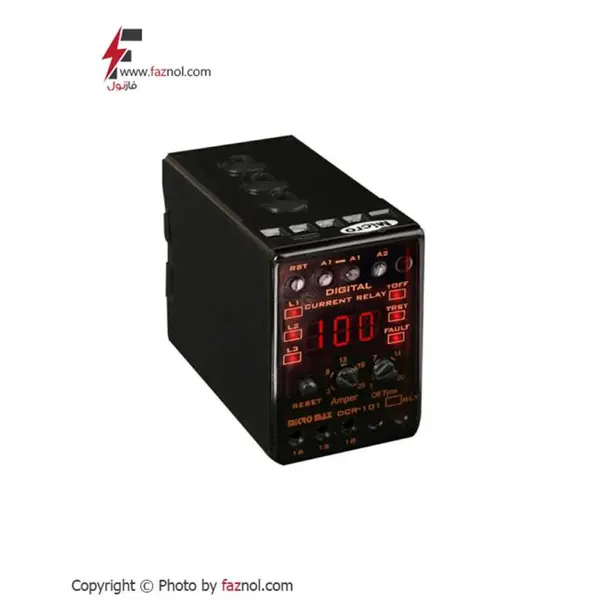 کنترل بار دیجیتال با تنظیم دستی میکرومکس DCR-1-1X - 3