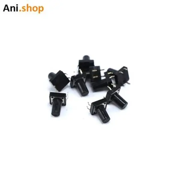 میکرو سوئیچ فشاری دارای ابعادdz-29  6mmx 6mmx5mm  بسته سه تایی - 2