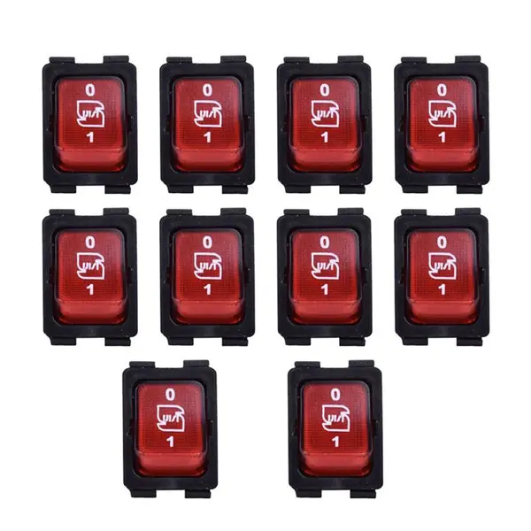 کلید صفر و یک خیام الکتریک مدل KH8019 بسته 10 عددی - 2