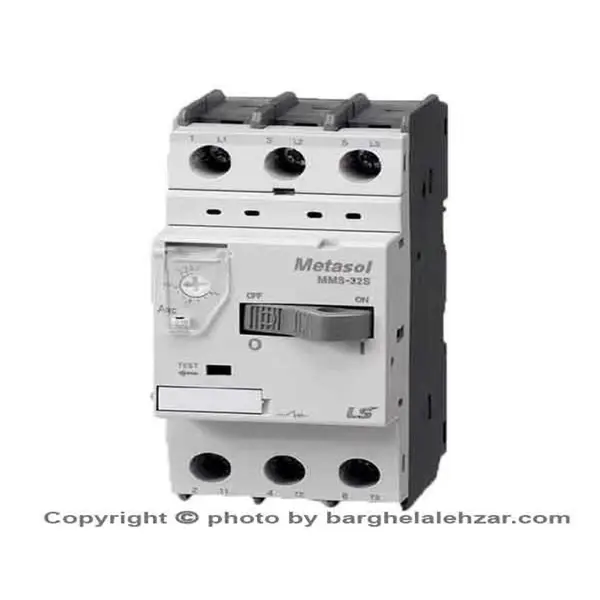 کلید حرارتی LS ال اس مدل MMS-32S 26A رنج جریان 18 تا 26 آمپر با قدرت قطع  15KA - 4
