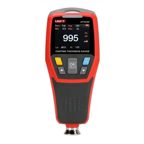 ضخامت سنج رنگ دیجیتال یونیتی UNI-T UT343D نمایشگر رنگی - 6