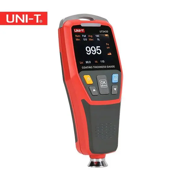 ضخامت سنج رنگ دیجیتال یونیتی UNI-T UT343D نمایشگر رنگی - 3