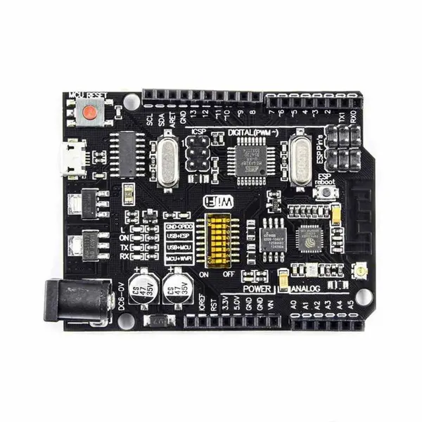 برد آردوینو UNO WIFI دارای پردازنده ATmega328P و ESP8266 - 2