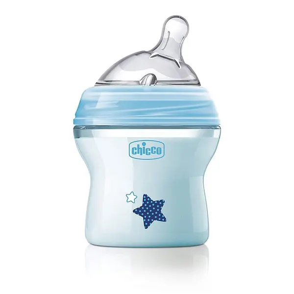 شیشه شیر0m+ نچرال چیکو 150 میلی لیتر پسرانه Chicco - 5