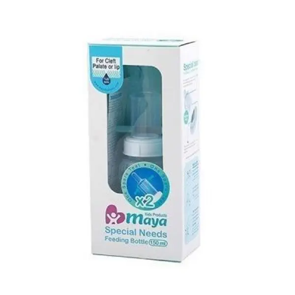 شیشه شیر مخصوص شکاف کام 150 میل مایا - 3
